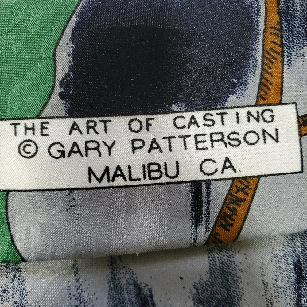 Gary Patterson The Art of Casting Fishing Tie Balancine Hot Cakes Blue 4x56